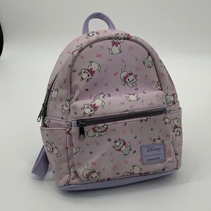 Loungefly Disney The Aristocats Marie Mini Backpack Purple